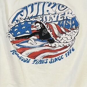 Quiksilver Barreling Abe Tee. Size Medium. 
Regular Fit. EUC.